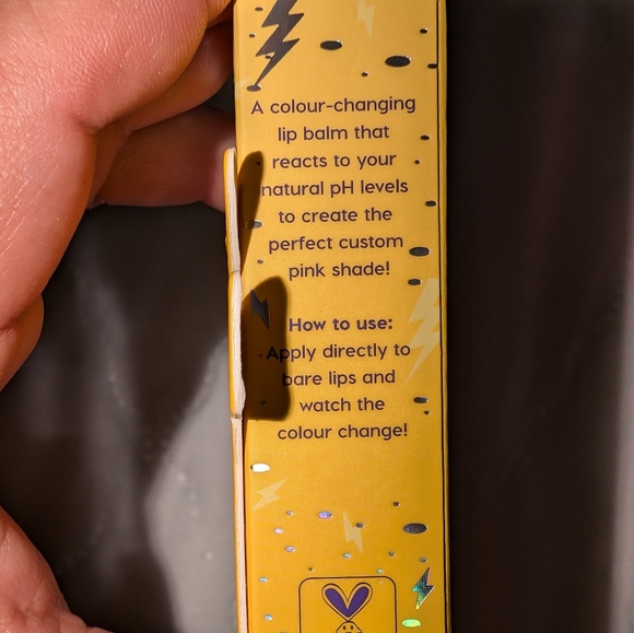 Pokémon x Colourpop - Exclus collab - Thunderbolt Pikachu Lip Balm - IN HAND - Picture 2 of 4